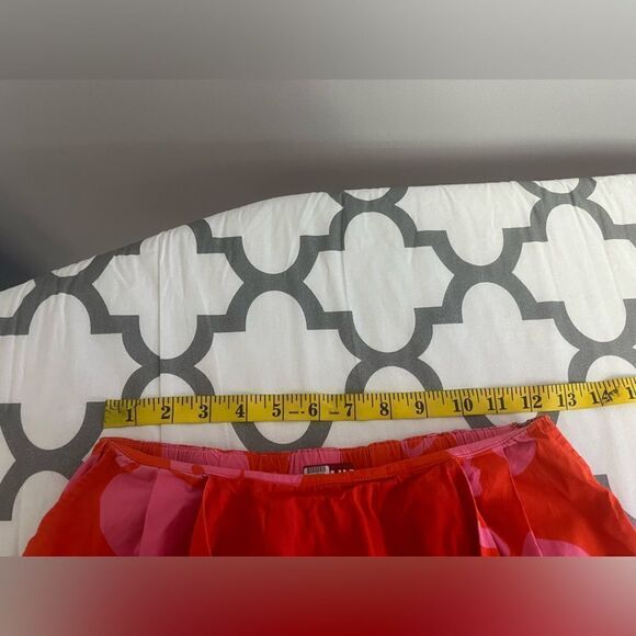 Staud Georgia Red Floral Romper size 2 - Picture 6 of 9